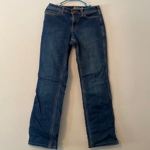 Womens flannel lined carhartt jeans